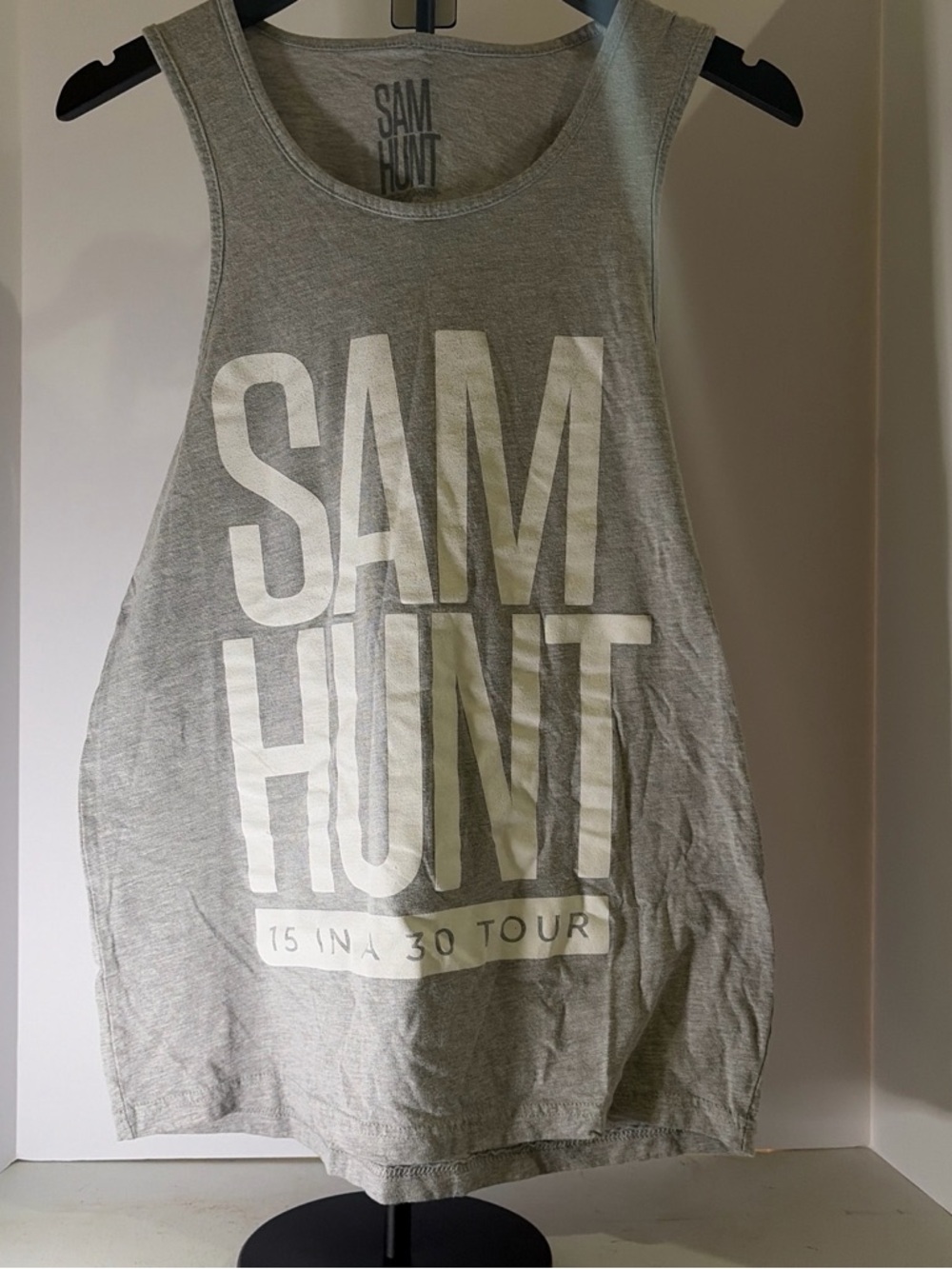 Women's Gray Logo Tank Top
